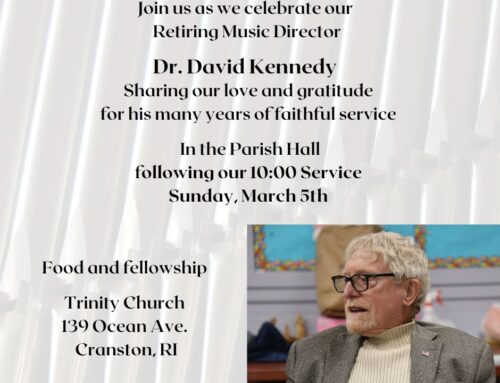 Thank You to Dr. David Kennedy! Join us March 5!